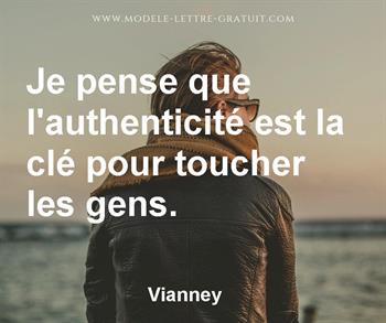 Citation de Vianney
