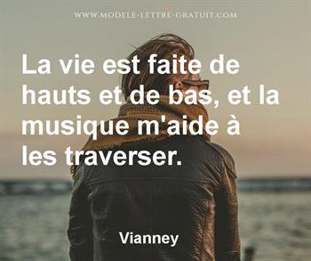 Citation de Vianney