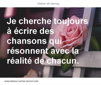 Citations Vianney