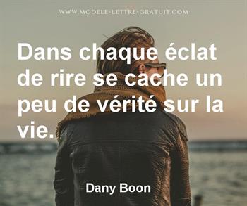 Citation de Dany Boon