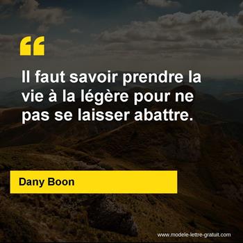 Citation Dany Boon