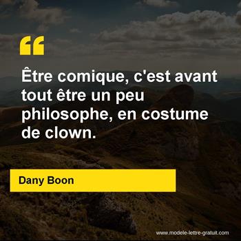 Citation Dany Boon