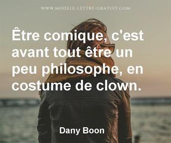 Citation de Dany Boon