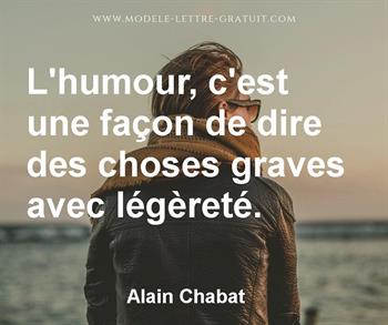Citation de Alain Chabat