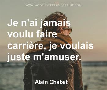 Citation de Alain Chabat
