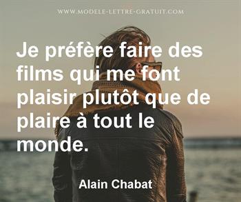 Citation de Alain Chabat