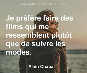 Citation de Alain Chabat