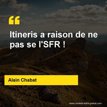 Citation Alain Chabat