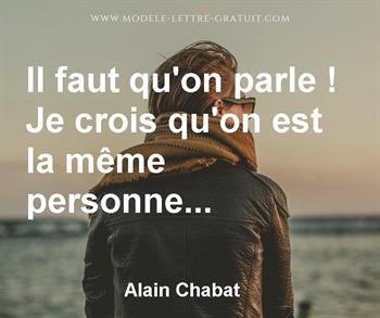Citation de Alain Chabat
