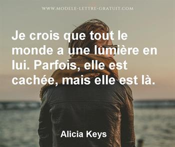 Citation de Alicia Keys