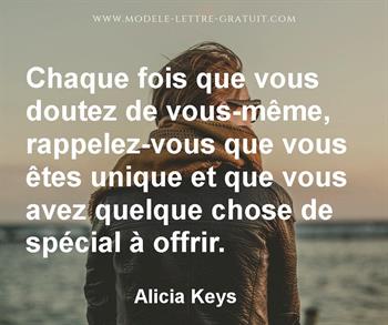 Citation de Alicia Keys