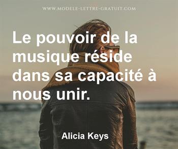 Citation de Alicia Keys