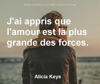 Citation de Alicia Keys