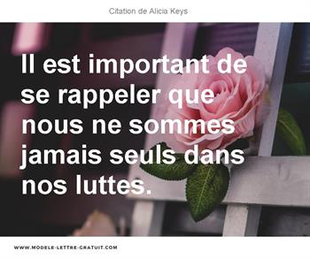 Citations Alicia Keys