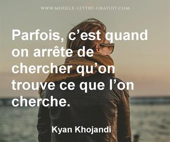 Citation de Kyan Khojandi