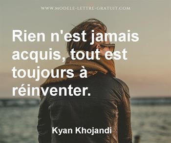 Citation de Kyan Khojandi