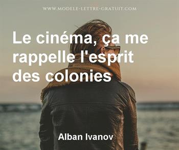Citation de Alban Ivanov