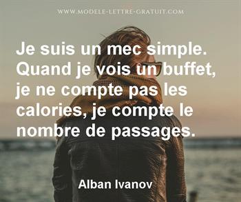 Citation de Alban Ivanov