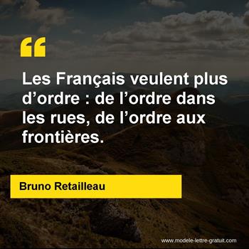 Citation Bruno Retailleau