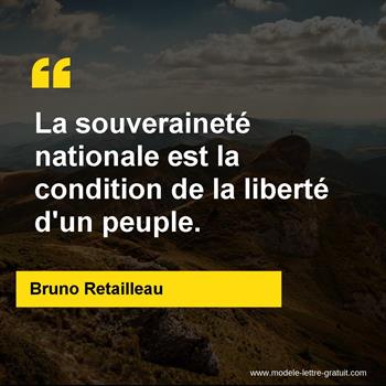 Citation Bruno Retailleau
