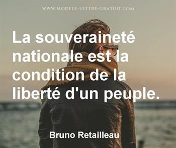 Citation de Bruno Retailleau