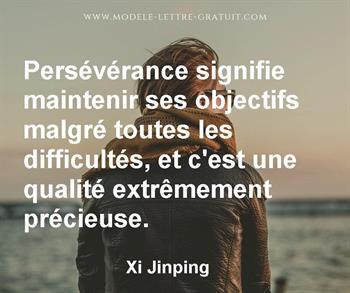 Citation de Xi Jinping