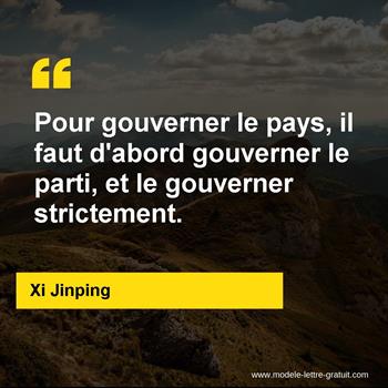 Citation Xi Jinping
