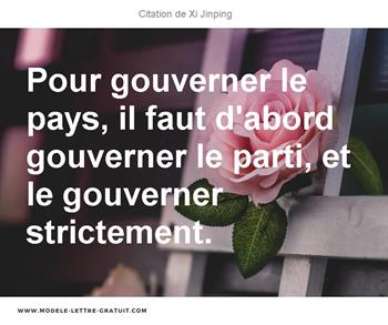 Citations Xi Jinping