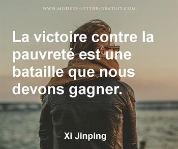 Citation de Xi Jinping
