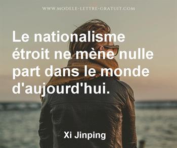 Citation de Xi Jinping