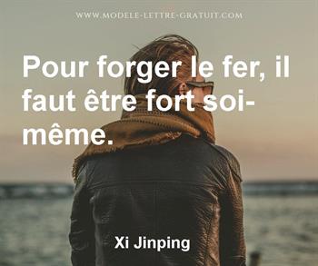 Citation de Xi Jinping