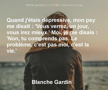 Citation de Blanche Gardin