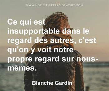 Citation de Blanche Gardin