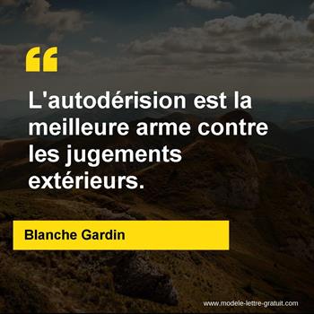 Citation Blanche Gardin