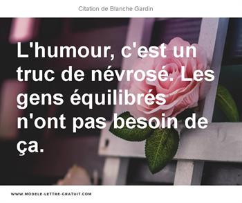 Citations Blanche Gardin