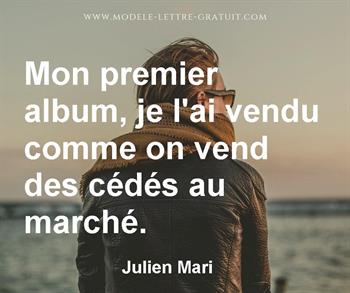 Citation de Julien Mari