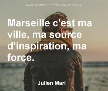 Citation de Julien Mari