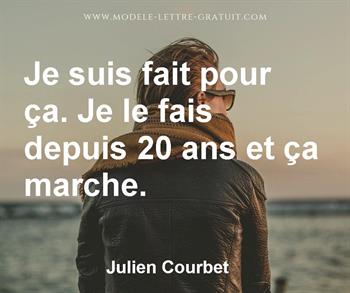 Citation de Julien Courbet