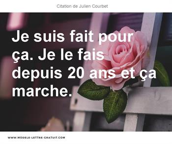 Citations Julien Courbet