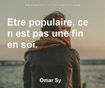 Citation de Omar Sy