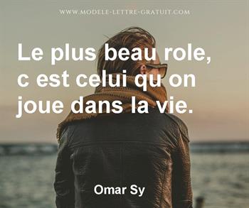 Citation de Omar Sy