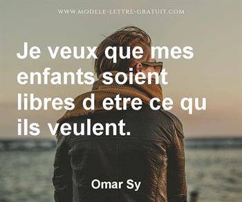 Citation de Omar Sy