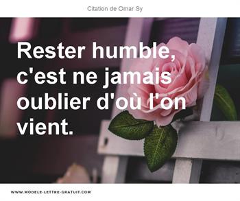 Citations Omar Sy