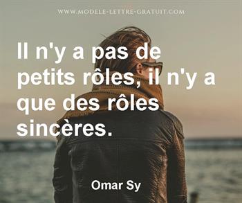 Citation de Omar Sy