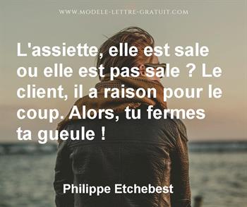 Citation de Philippe Etchebest