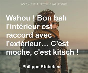 Citation de Philippe Etchebest