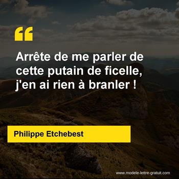 Citation Philippe Etchebest
