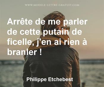 Citation de Philippe Etchebest