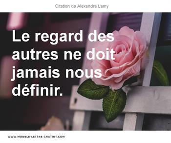 Citations Alexandra Lamy