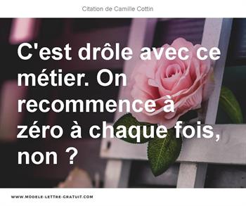 Citations Camille Cottin